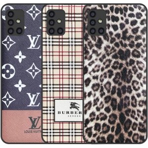 قاب چرم Luxury دیزاین مناسب برای گوشی Samsung Galaxy A51 مدل طرحدار لاکچری زنانه و مردانه (مجهز به محافظ لنز یکدست با بدنه)