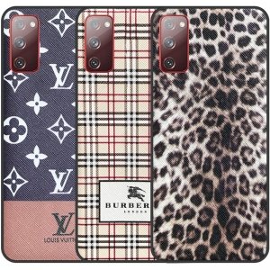 قاب چرم Luxury دیزاین مناسب برای گوشی Samsung Galaxy S20 FE مدل طرحدار لاکچری زنانه و مردانه