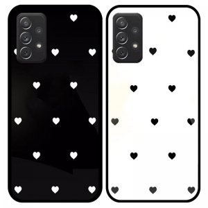 قاب پشت گلس لاولی مناسب برای گوشی Samsung Galaxy A72 5G/4G بدون بند آویز چرمی