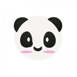 پاپ سوکت سیلیکونی سه بعدی مدل پاندایی با چسب مخصوص  3D Pop Socket Silicone Panda