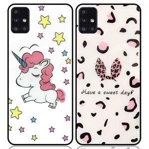 قاب پشت گلس فانتزی مناسب برای گوشی Samsung Galaxy A71