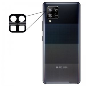 محافظ لنز فلزی برای دوربین Samsung Galaxy A42 مدل آلومینیومی با ضخامت 0.5 میلیمتر Alloy Cap Lens Camera