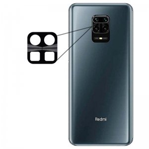محافظ لنز فلزی برای دوربین Xiaomi Redmi Note 9S / 9 Pro مدل آلومینیومی با ضخامت 0.5 میلیمتر Alloy Cap Lens Camera
