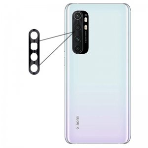 محافظ لنز فلزی برای دوربین Xiaomi MI Note 10 Lite مدل آلومینیومی با ضخامت 0.5 میلیمتر Alloy Cap Lens Camera