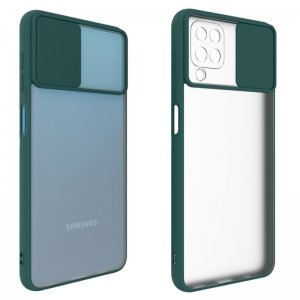 قاب محافظ مناسب برای گوشی Samsung Galaxy A42 مدل ماکرو شیلد محافظ لنزدار طرح پشت مات