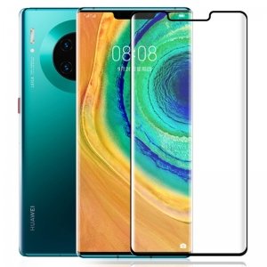 گلس فول ادج مناسب برای گوشی Huawei Mate 30 Pro مدل شیشه ای تمام چسب و تمام صفحه Full Glass For Mate 30 Pro