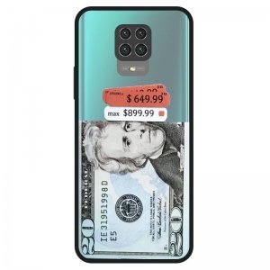 قاب هیبریدی پسرانه طرح بیست دلاری مناسب برای گوشی Xiaomi Redmi Note 9S / 9 Pro / Max مدل پشت مات محافظ لنزدار مجهز به کپسولی ضربه گیر Hybrid Case Fantasy 20 Dollar