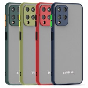 کاور ضدضربه گوشی Samsung Galaxy A22 مدل مات محافظ دوربین