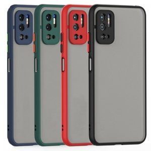 کاور ضدضربه شیائومی Redmi Note 10 5G / Poco M3 Pro مدل مات محافظ دوربین