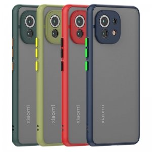 کاور ضدضربه شیائومی MI 11 Lite مدل مات محافظ دوربین