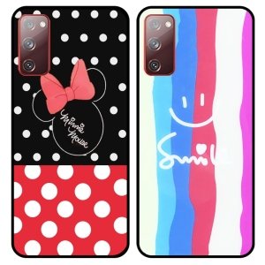 قاب فانتزی آریوال کیس مناسب برای گوشی Samsung Galaxy S20 FE مدل پشت گلس طرح دار سری دخترانه و پسرانه Arrival Case