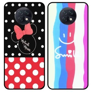 قاب فانتزی آریوال کیس مناسب برای گوشی Xiaomi Redmi Note 9T 5G مدل پشت گلس طرح دار سری دخترانه و پسرانه Arrival Case