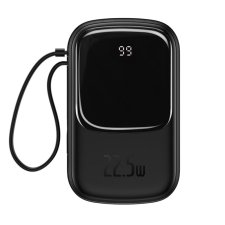 پاوربانک 20 هزار میلی آمپر به همراه کابل تایپ سی مدل از برند باسئوس BASEUS PPQD-I01