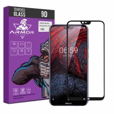 گلس تمام صفحه مناسب برای گوشی NOKIA 6.1 PLUS