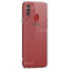 قاب گوشی Samsung Galaxy A20S مدل ژله ای طلقی محافظ لنزدار