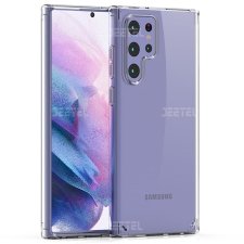 قاب گوشی Samsung Galaxy S22 Ultra مدل ژله ای پشت طلق