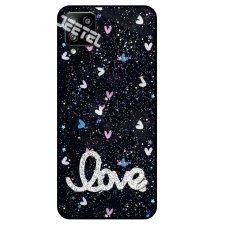 گارد دخترانه گوشی Samsung Galaxy A12 مدل قلبی نگین دار