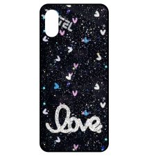 گارد دخترانه گوشی IPHONE X/XS مدل قلبی نگین دار