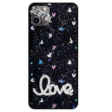 گارد دخترانه گوشی IPHONE 11 Pro Max مدل قلبی نگین دار