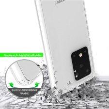 گارد موبایل Samsung Galaxy S20 Ultra مدل تمام شفاف کپسول دار