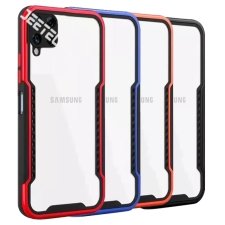 کاور اورجینال بامپر کیس برای گوشی Samsung Galaxy A12 مدل پشت طلق