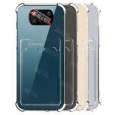 قاب شفاف کپسولی برای گوشی شیائومی Poco X3 / Pro مدل جاکارتی محافظ لنزدار