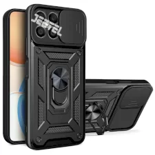 قاب کشویی بتمنی مدل آهنربایی هولدردار برای گوشی Honor X8 4G طرح اسلاید آرمور