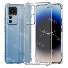 قاب شفاف Xiaomi 12 / 12X مدل ژله ای طلقی محافظ لنزدار