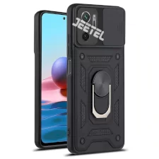 قاب کشویی بتمنی مدل آهنربایی هولدردار برای گوشی  (Xiaomi (Redmi Note 10 4G / 10S / POCO M5S طرح اسلاید آرمور