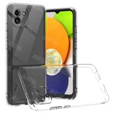 قاب گوشی Samsung Galaxy A03 مدل ژله ای طلقی محافظ لنزدار