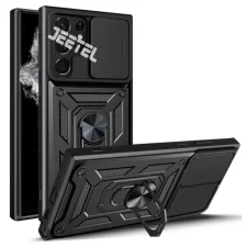 قاب کشویی بتمنی مدل آهنربایی هولدردار برای گوشی Samsung Galaxy S23 Ultra 5G طرح اسلاید آرمور