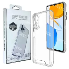 قاب شفاف محافظ لنزدار گوشی Honor X7 مدل دکمه فلزی اسپیس