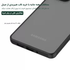 کاور دکمه رنگی Samsung Galaxy A53 5G مدل مات محافظ دوربین