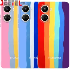قاب سیلیکونی گوشی هوآوی Huawei Nova 10 SE مدل رنگین کمانی (ویتنامی اصل)