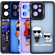 قاب فانتزی دخترانه و پسرانه برای گوشی Xiaomi Poco X5 Pro مدل نیو اسکین مات