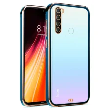 قاب اورجینال الکتروپلیتینگ Xiaomi Redmi Note 8 مدل دور طلایی اسپیس