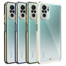 قاب اورجینال الکتروپلیتینگ  (Xiaomi (Redmi Note 10 4G / 10S / POCO M5S مدل دور طلایی اسپیس