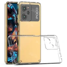 قاب گوشی Poco X5 Pro 5G مدل تمام ژله ای محافظ لنزدار