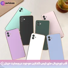 جلد گوشی تلفن همراه گلدلاین برای Samsung Galaxy a04 (الکتروپلیتینگ 6D اورجینال)