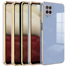 کاور مای کیس گلدلاین برای Samsung Galaxy A12 (الکتروپلیتینگ 6D اورجینال)