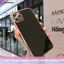 کاور مای کیس گلدلاین برای Xiaomi Redmi Note 8 (الکتروپلیتینگ 6D اورجینال)