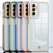 قاب اورجینال الکتروپلیتینگ Huawei Nova Y70 / Y70 Plus مدل دور طلایی اسپیس