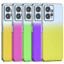 قاب دوررنگی Xiaomi Redmi Note 12  مدل شفاف محافظ لنزدار
