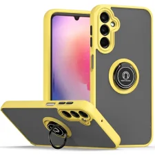 کاور ضدضربه هولدردار گوشی Samsung Galaxy A24 مدل مات محافظ دوربین