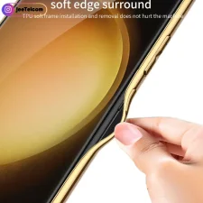 کاور ماربل طلایی برای گوشی Samsung Galaxy S23 Ultra