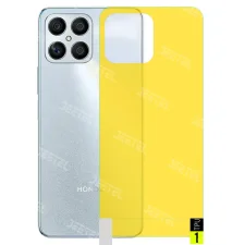 برچسب نانو پشت گوشی Honor X8 4G مدل فول کاور شفاف آنتی شوک