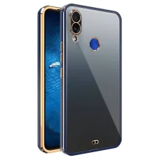 قاب اورجینال الکتروپلیتینگ Samsung Galaxy A20 /A30 مدل دور طلایی اسپیس