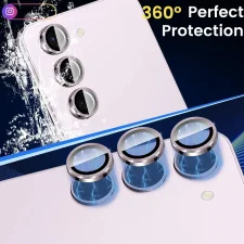 رینگ محافظ لنز Samsung Galaxy A14 مدل شیشه ای فلزی