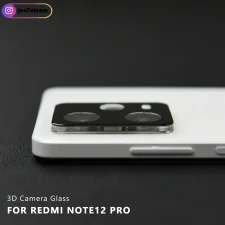 گلس محافظ لنز گوشی Xiaomi Redmi Note 12 Pro 5G مدل شیشه ای 3D