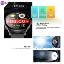 ساعت هوشمند شیائومی مدل IMIKI TG1 (مکالمه دار  شرکتی)